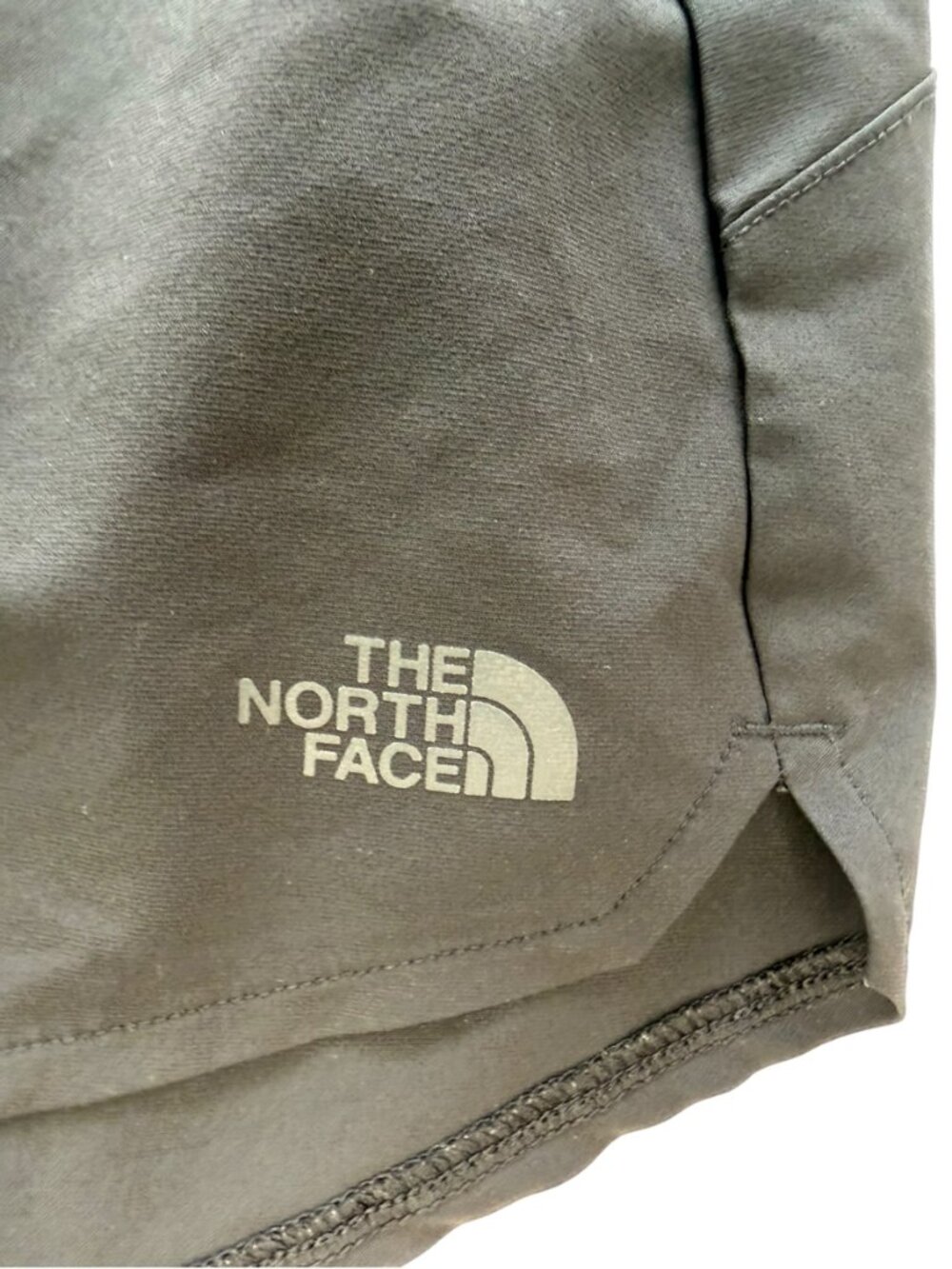 The North Face Black Athletic Shorts Size Women's L.  Back Zip Pocket